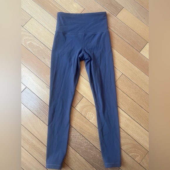 Athleta Pants - Like New XXS Athleta Ultra High Rise Elation 7/8 Blue Tight